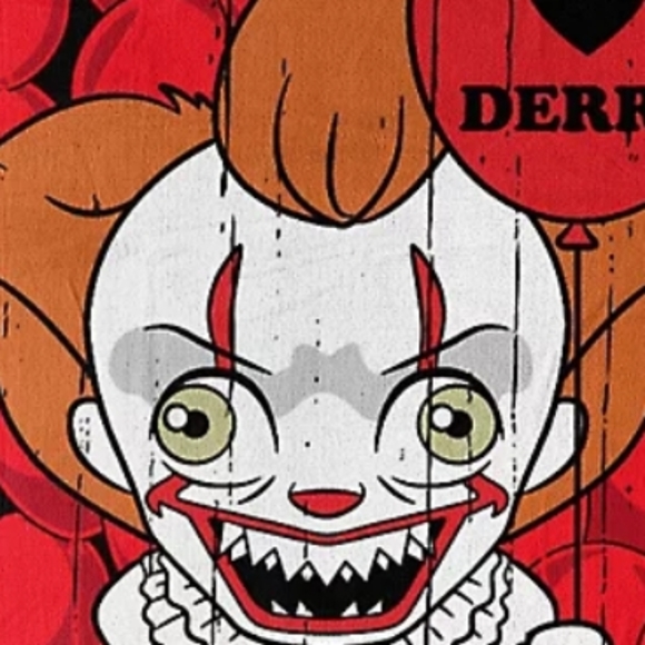 (LAST ONE) IT PennyWise Throw - Picture 2 of 2